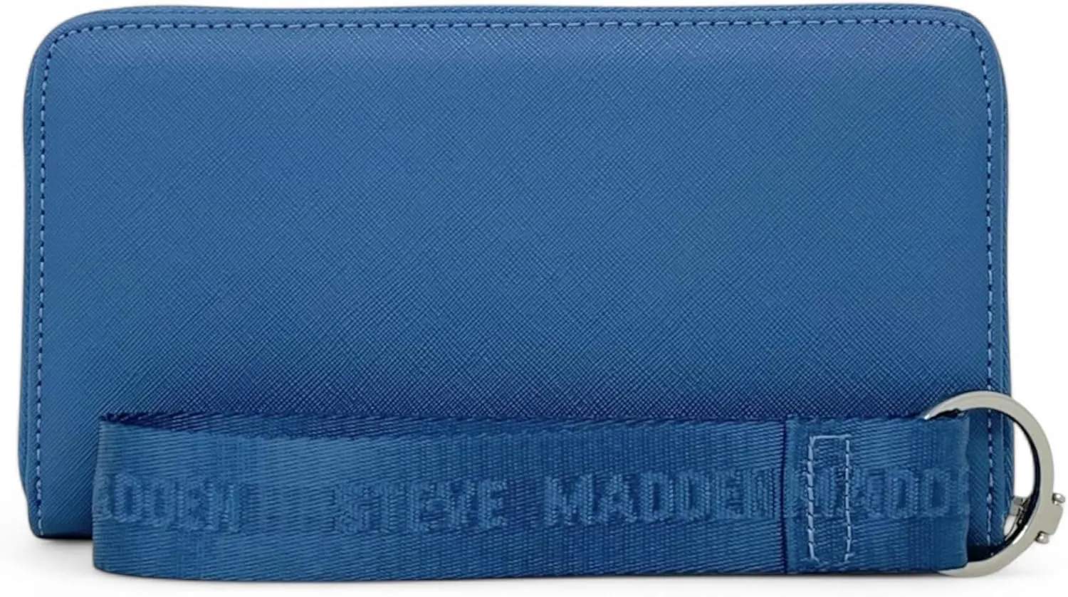 Steve Madden Bzip-Web Zip Around Wristlet