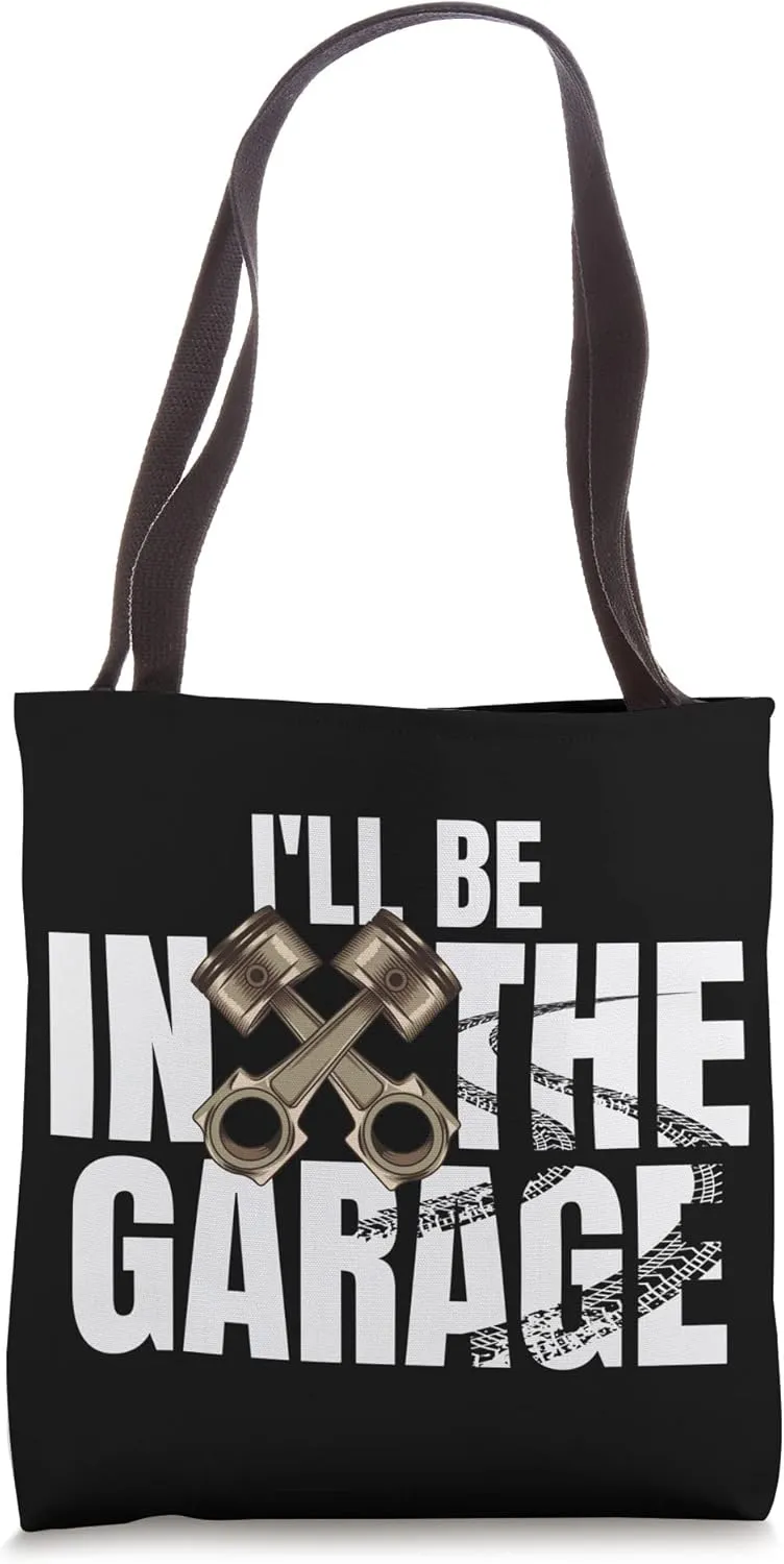 Still Playing With Blocks Engine Mechanic Horse Power Car Tote Bag