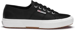 Superga Women's 2750 Sneakers Leather Black in Size US 6