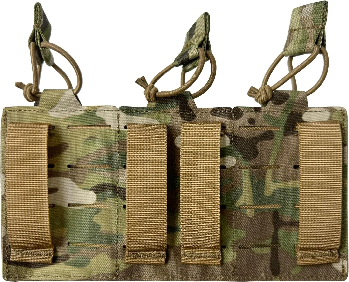 Tactical Mag Pouch Laser Cutting Molle Mag Pouch Triple Mag Pouch Open Top Mag Pouch for Magazine Holster for Tactical Bag Accessories Holder