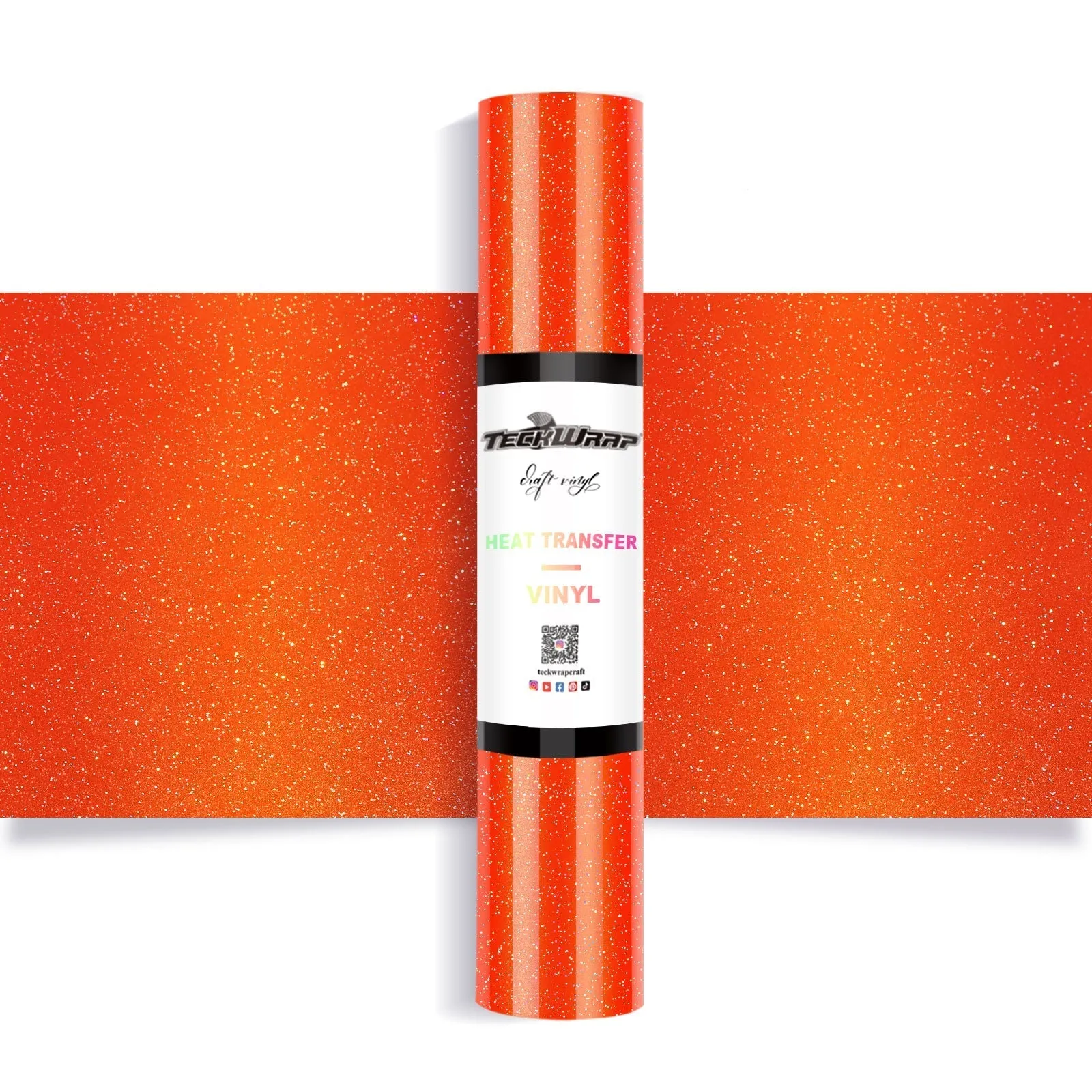 Teckwrap HTV Chameleon Shimmer - Tomato