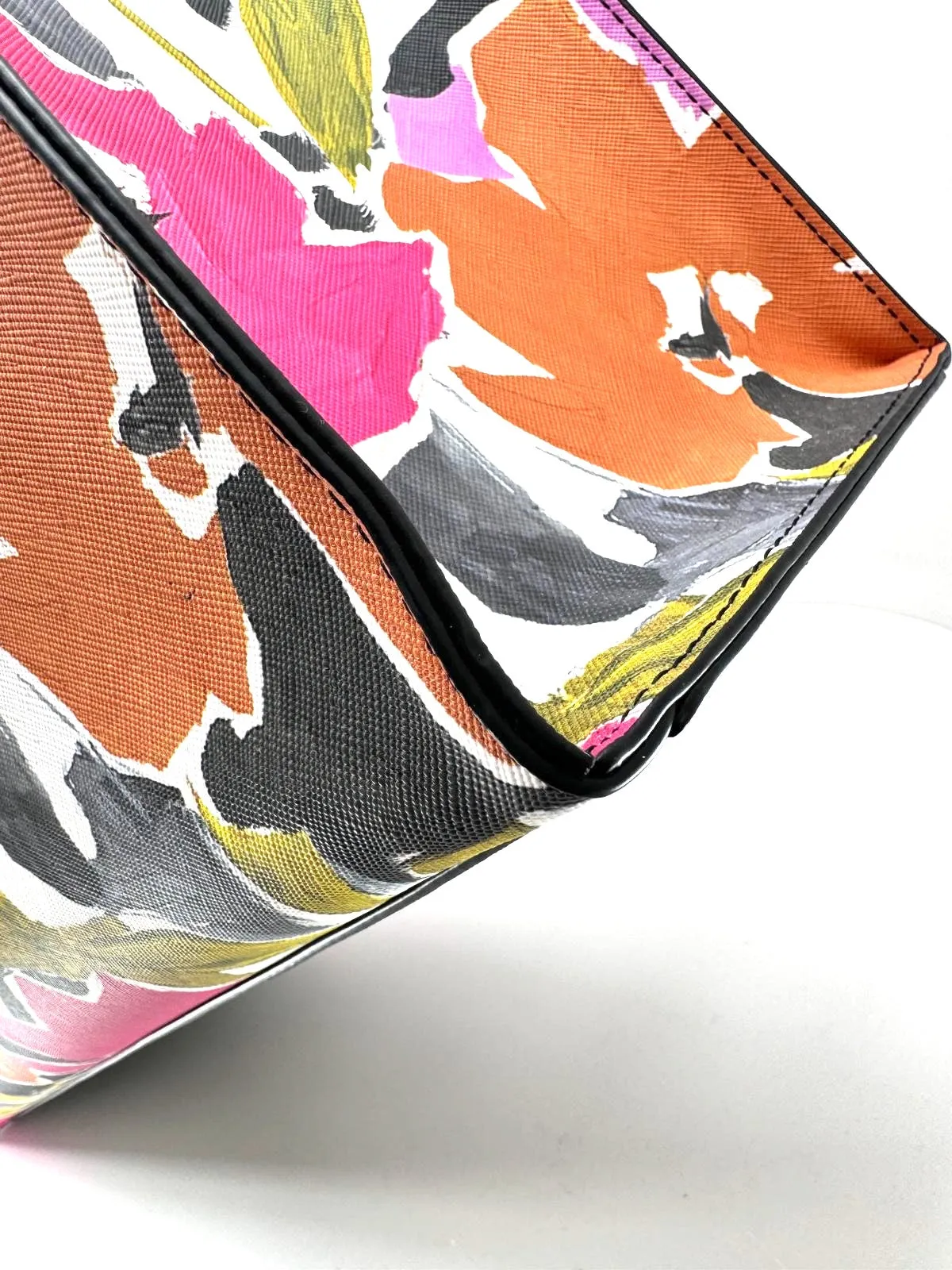 TED BAKER MALICON MAGNOLIA FLORAL PRINT TOTE BAG