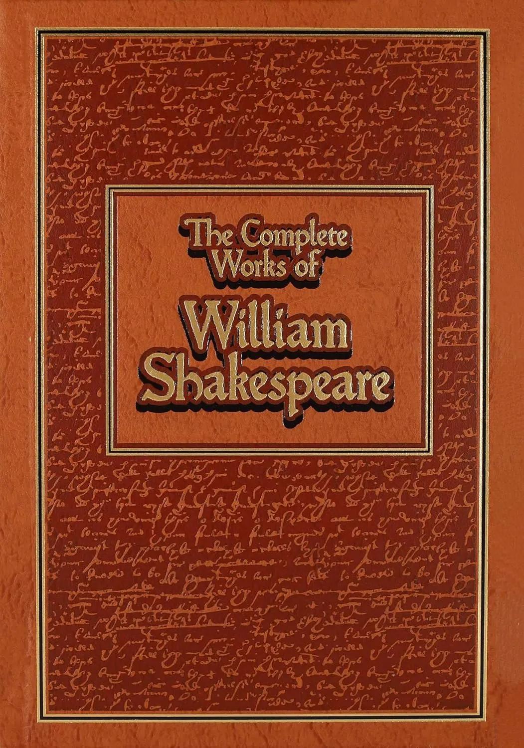 The Complete Works of William Shakespeare (Leather-bound Classics) Leather Bound – October 1, 2014