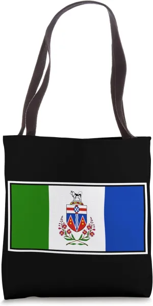 THE YUKON TERRITORY FLAG CANADA Tote Bag
