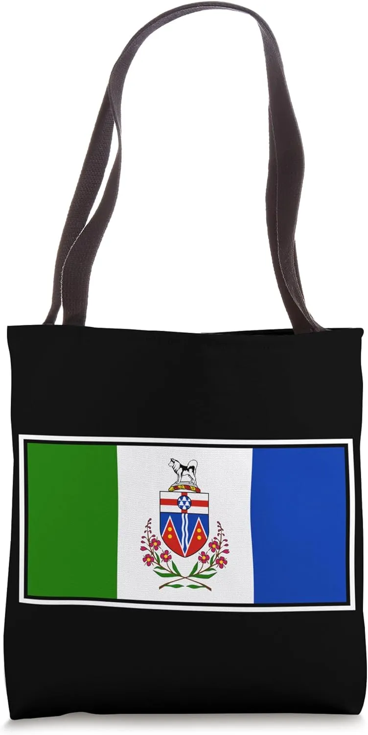 THE YUKON TERRITORY FLAG CANADA Tote Bag