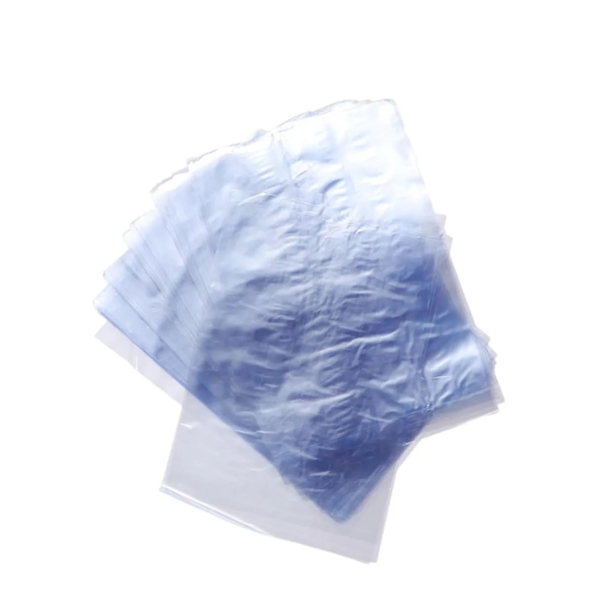Thermal Shrinkage Film Shrink Bag Set 300pcs PVC Shrink Wrap Bag Laminating Film Perfect for DIY Projects