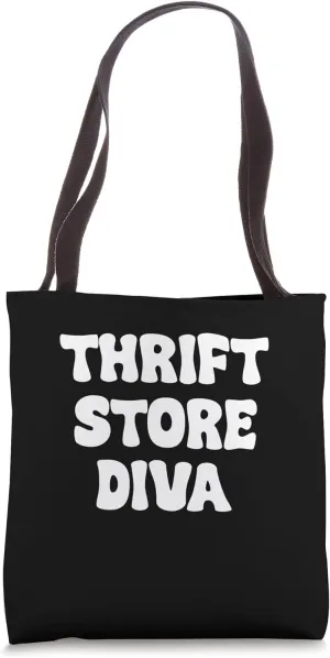 Thrift Store Dive Funny Thrifter Tees bags and Mugs Funny Tote Bag