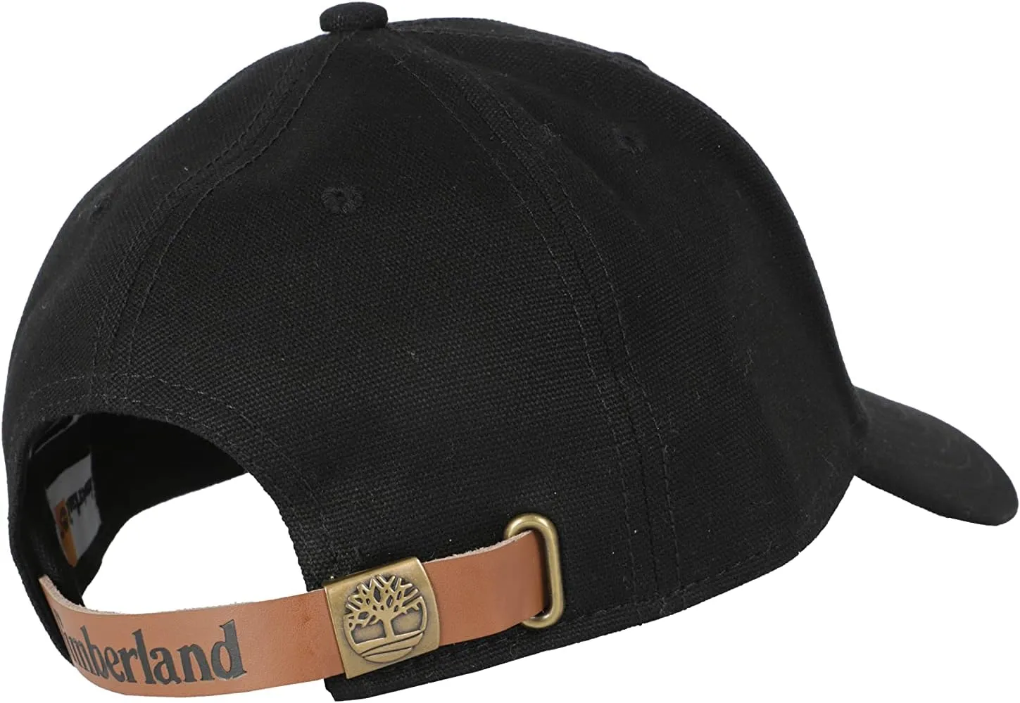 Timberland Men's Baseball Cap with Leather Patch Logo