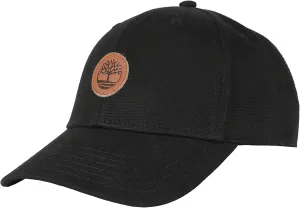 Timberland Men's Baseball Cap with Leather Patch Logo