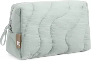 tomtoc Electronics Organizer Travel Case, Soft Puffy Organizer Bag Birthday Christmas Gifts Travel Essentials for Women Girls, Portable Accessory Tech Pouch Storage for Charger, Cord, Cable, Phone