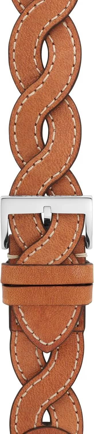 Tory Burch Women's Eleanor Designer Interchangeable Band for Apple Watch® Compatible with Series 1-9 or SE Apple Watch®