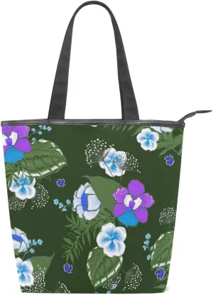 Tote Bag Women Work Canvas Bags Shoulder Bag Purse for Women Travel Bags Handbags Everyday Bag Pattren 1