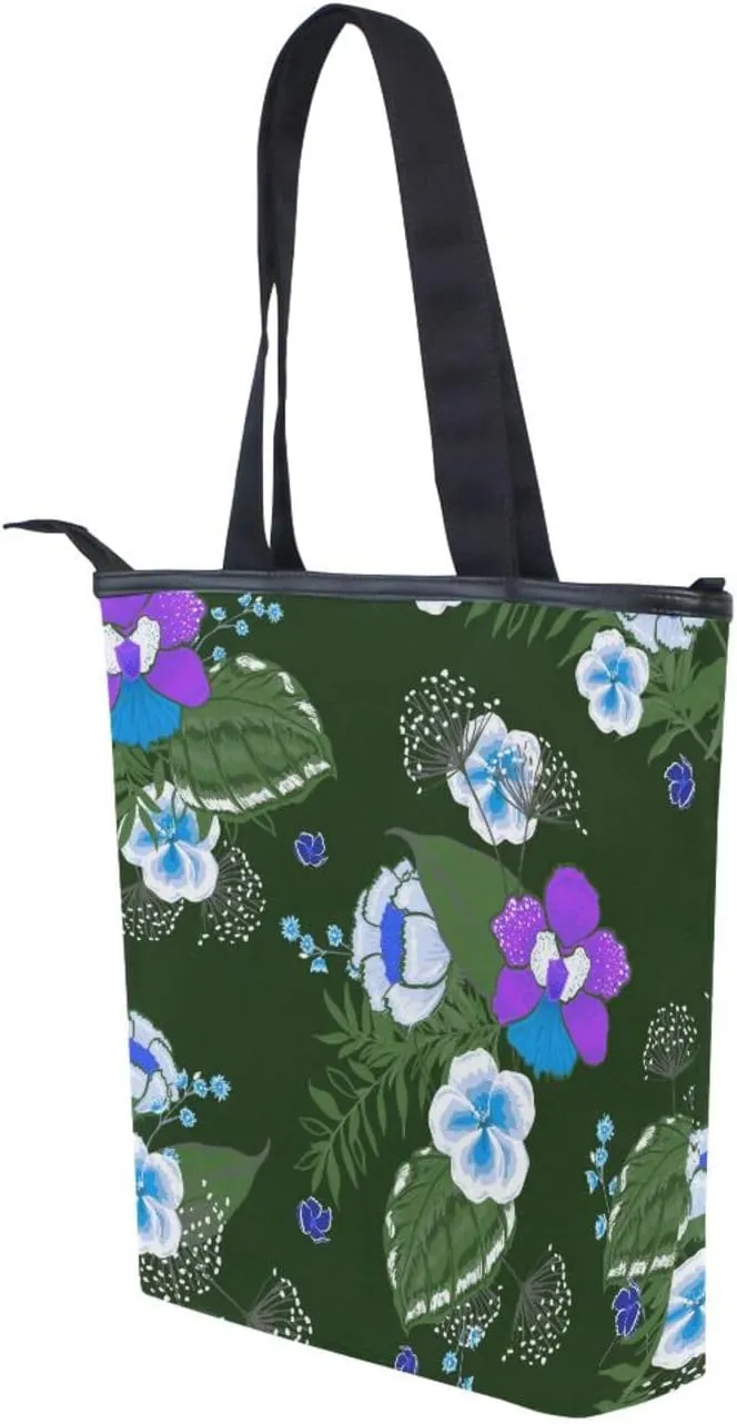 Tote Bag Women Work Canvas Bags Shoulder Bag Purse for Women Travel Bags Handbags Everyday Bag Pattren 1