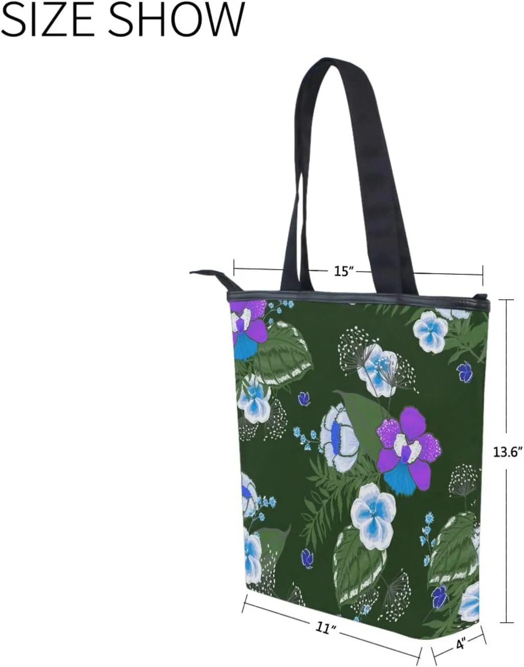 Tote Bag Women Work Canvas Bags Shoulder Bag Purse for Women Travel Bags Handbags Everyday Bag Pattren 1