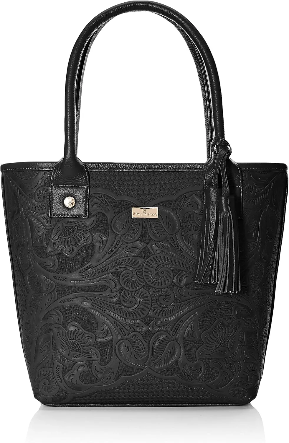 Tote bag, women's bag, handcrafted bag, engraved leather bag, leather bag, lady bag, Soraya Model