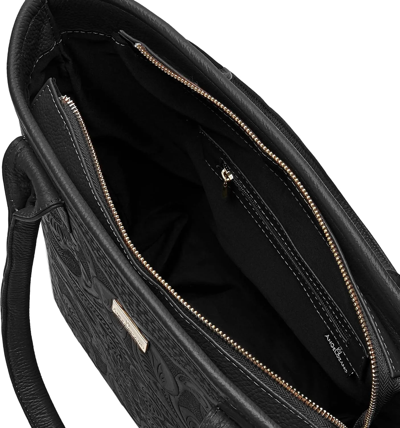 Tote bag, women's bag, handcrafted bag, engraved leather bag, leather bag, lady bag, Soraya Model