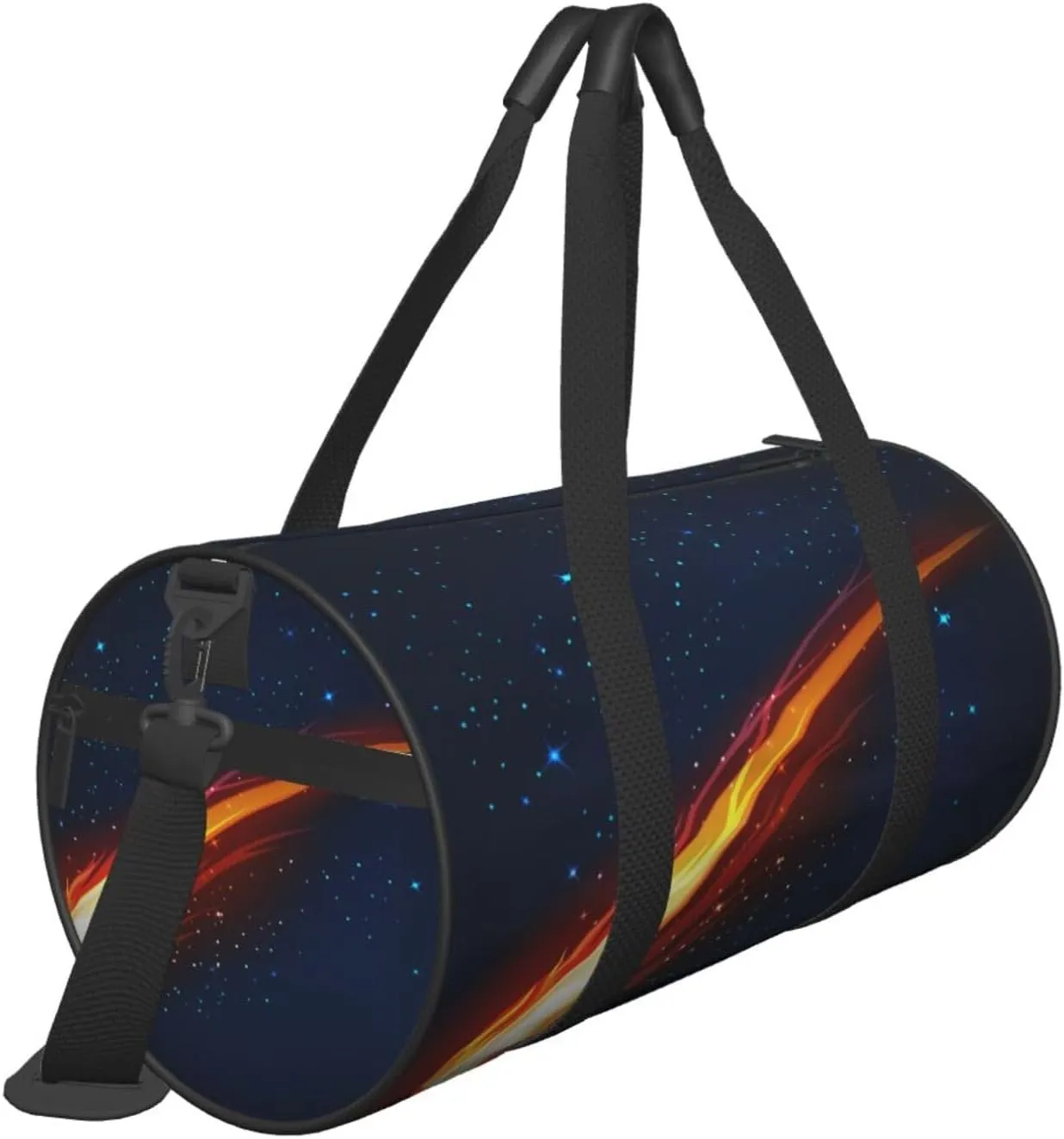 Travel Duffle Bag for Men Women, Space Meteor Star Moving Duffle Bags for Sport Gym Overnight Luggage