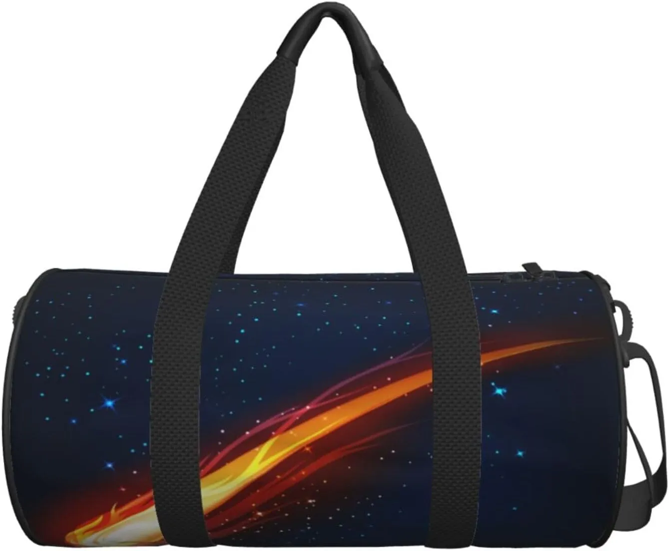 Travel Duffle Bag for Men Women, Space Meteor Star Moving Duffle Bags for Sport Gym Overnight Luggage