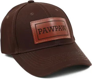 Trucker Hat for Dad, Baseball Hat Papa Cap Laser Engraved Leather Patch Trucker Hat