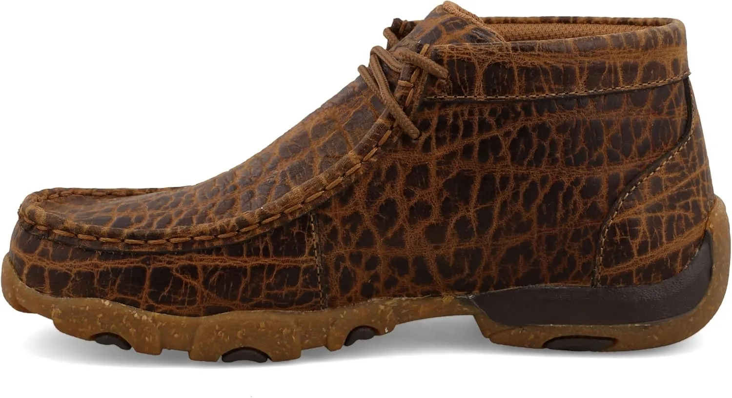 Twisted X Kids Golden Elephant Print Chukka Driving Moc