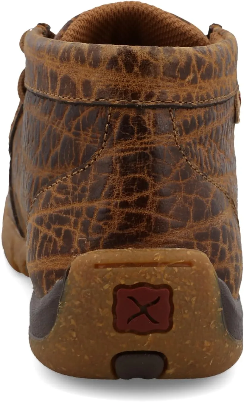 Twisted X Kids Golden Elephant Print Chukka Driving Moc