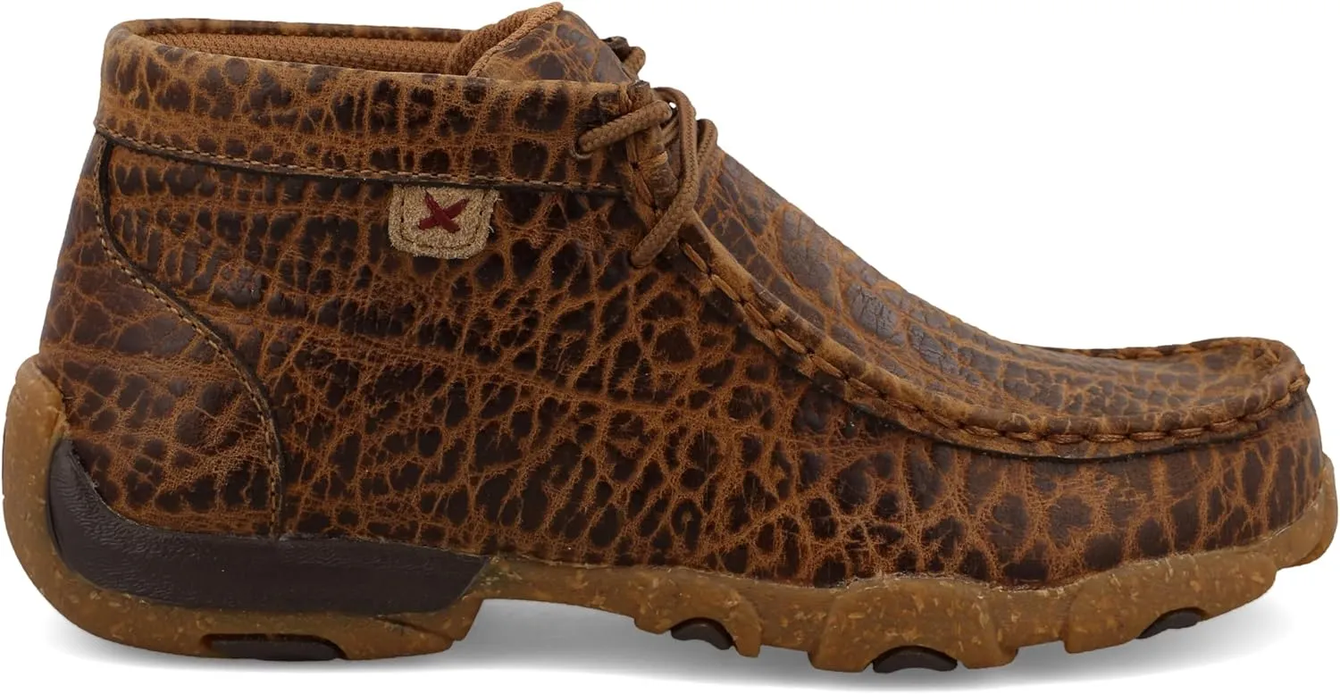 Twisted X Kids Golden Elephant Print Chukka Driving Moc