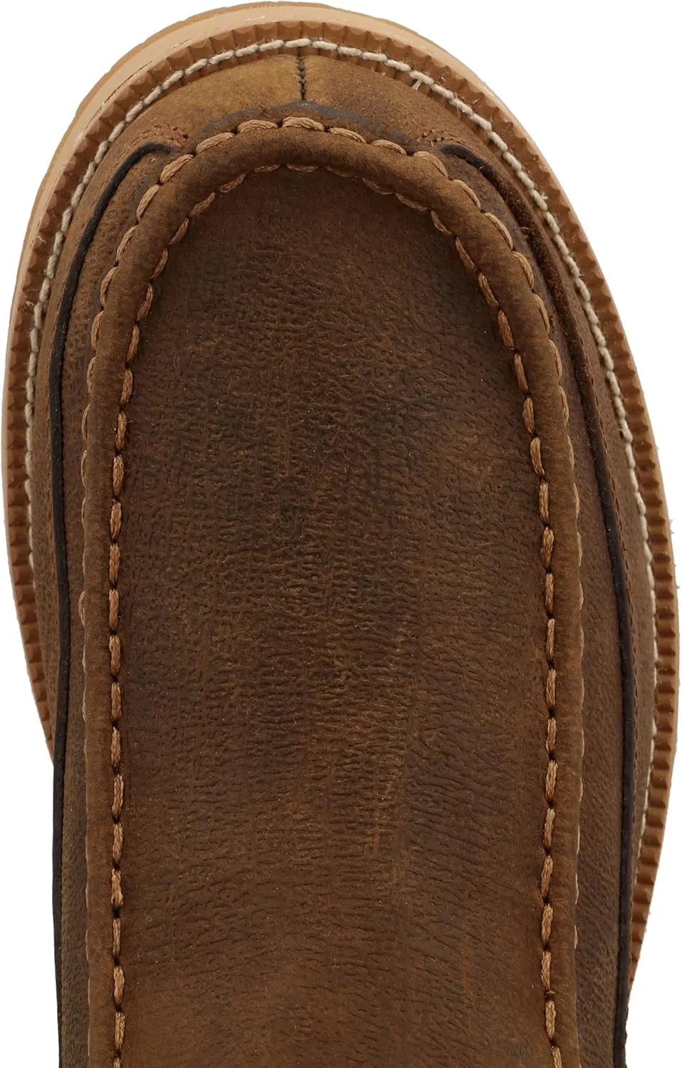 Twisted X Men's 11" Work Pull On Wedge Sole Boot, Moc Toe with CellStretch