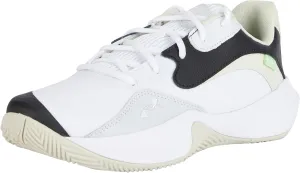 Under Armour Unisex Lockdown 7 Low, (100) White/Silt/White, 15, US