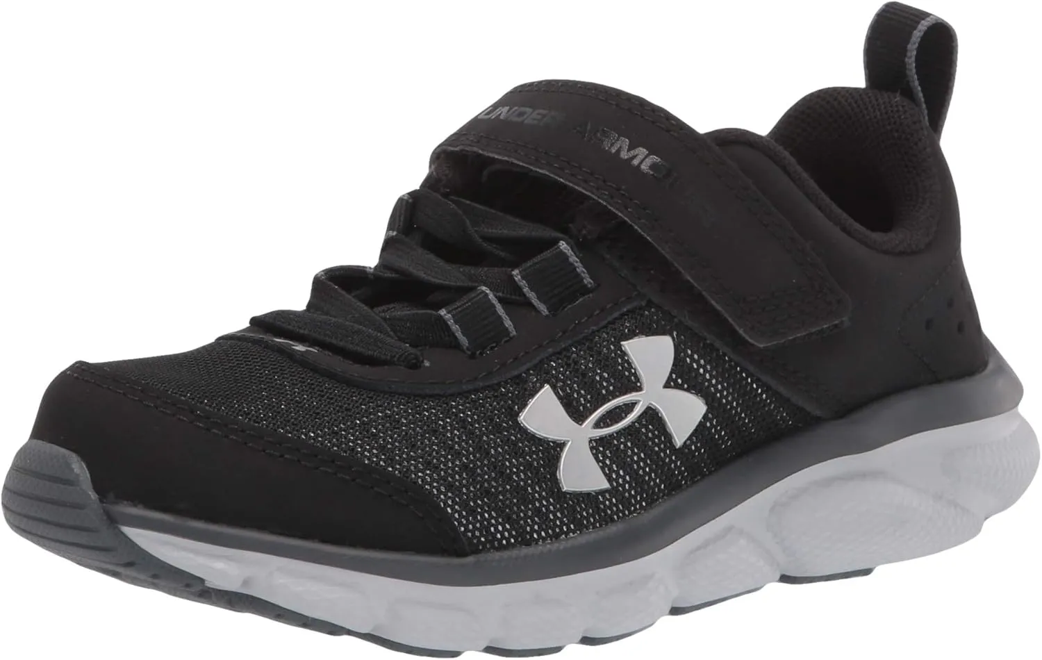 Under Armour Unisex Pre School Assert 8 Alternate Closure, Black, 10.5K Wide US