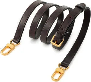 Vachetta Leather Adjustable Crossbody Strap for Women's Crossbody Handbags