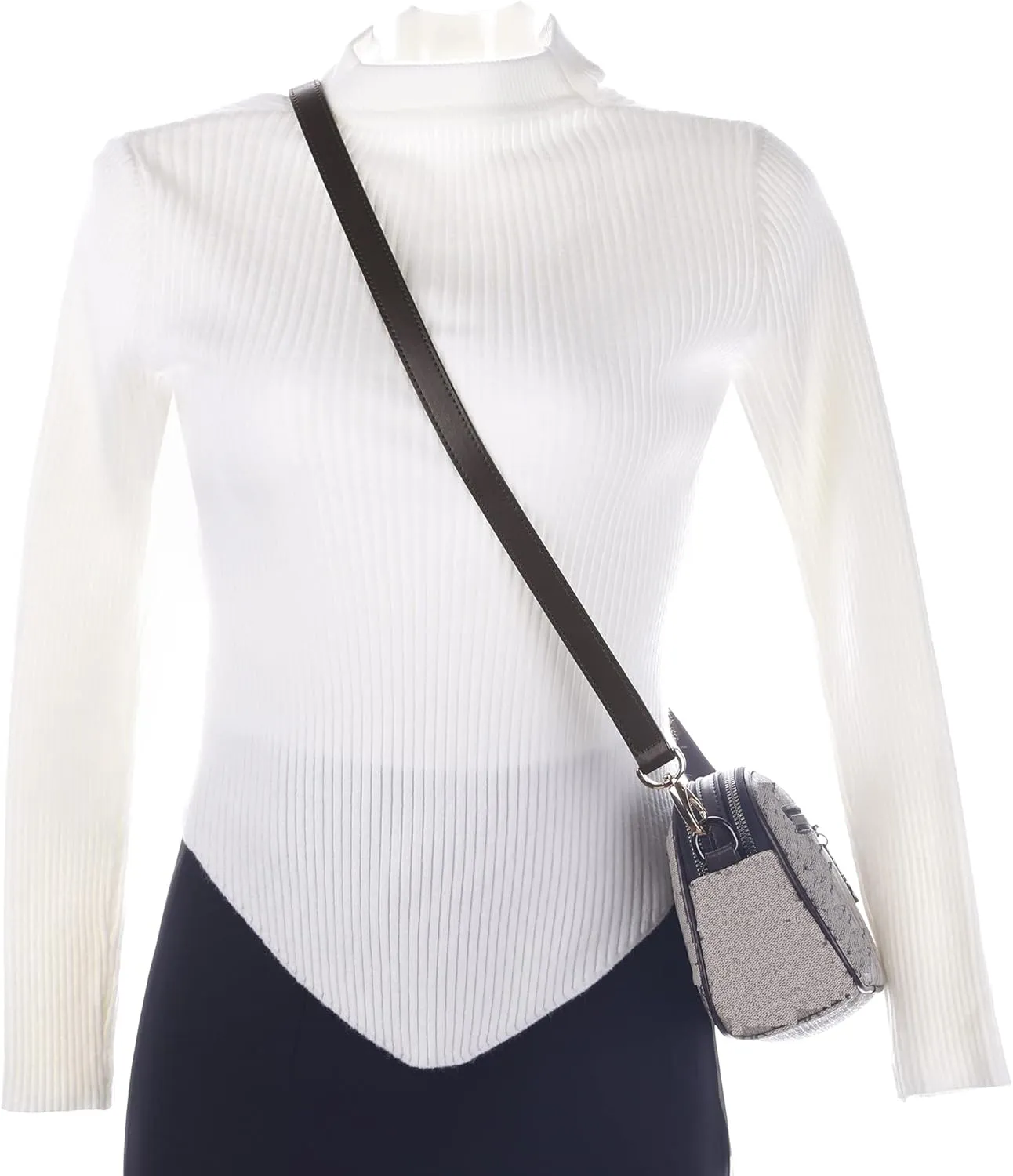 Vachetta Leather Adjustable Crossbody Strap for Women's Crossbody Handbags