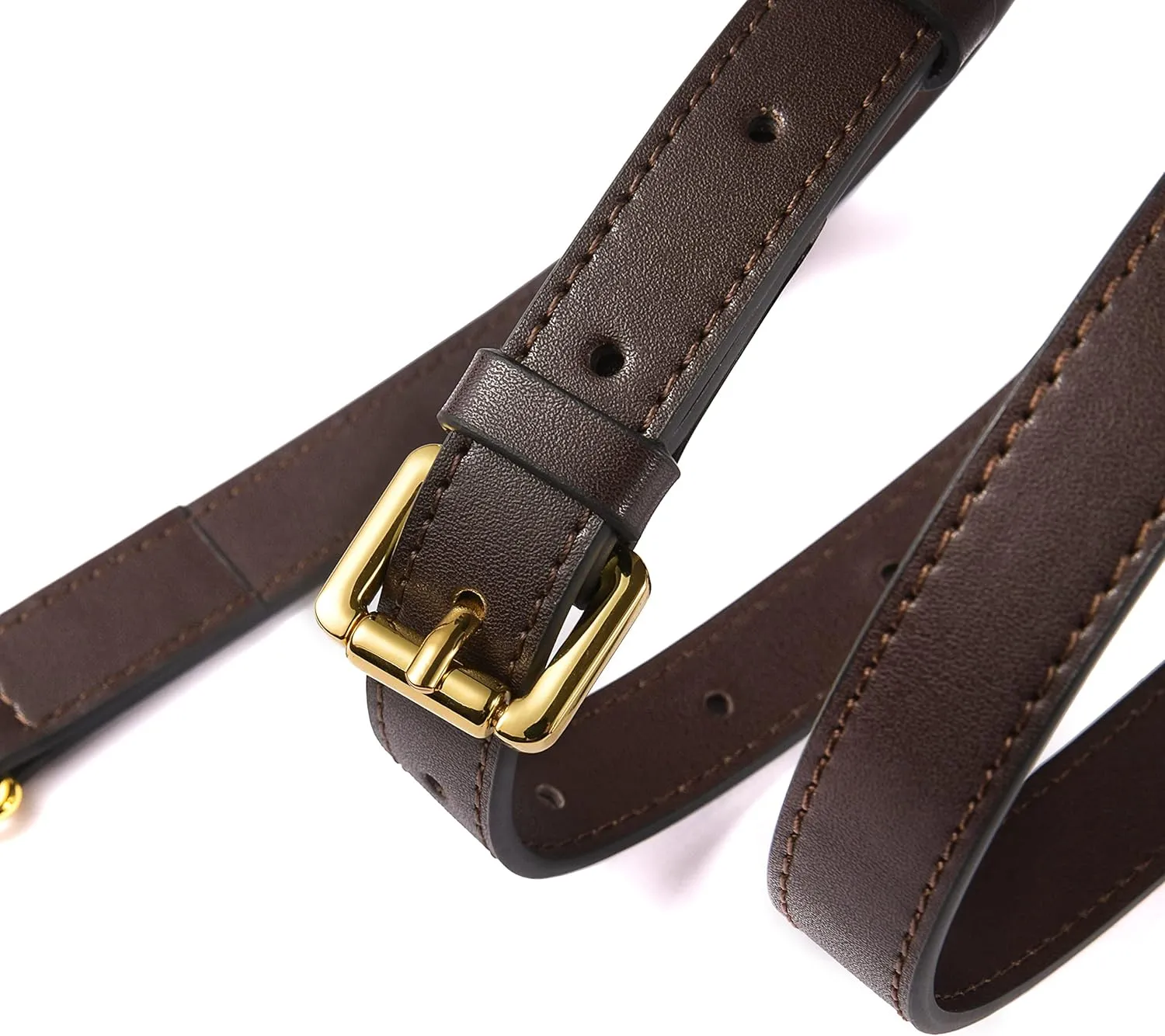 Vachetta Leather Adjustable Crossbody Strap for Women's Crossbody Handbags
