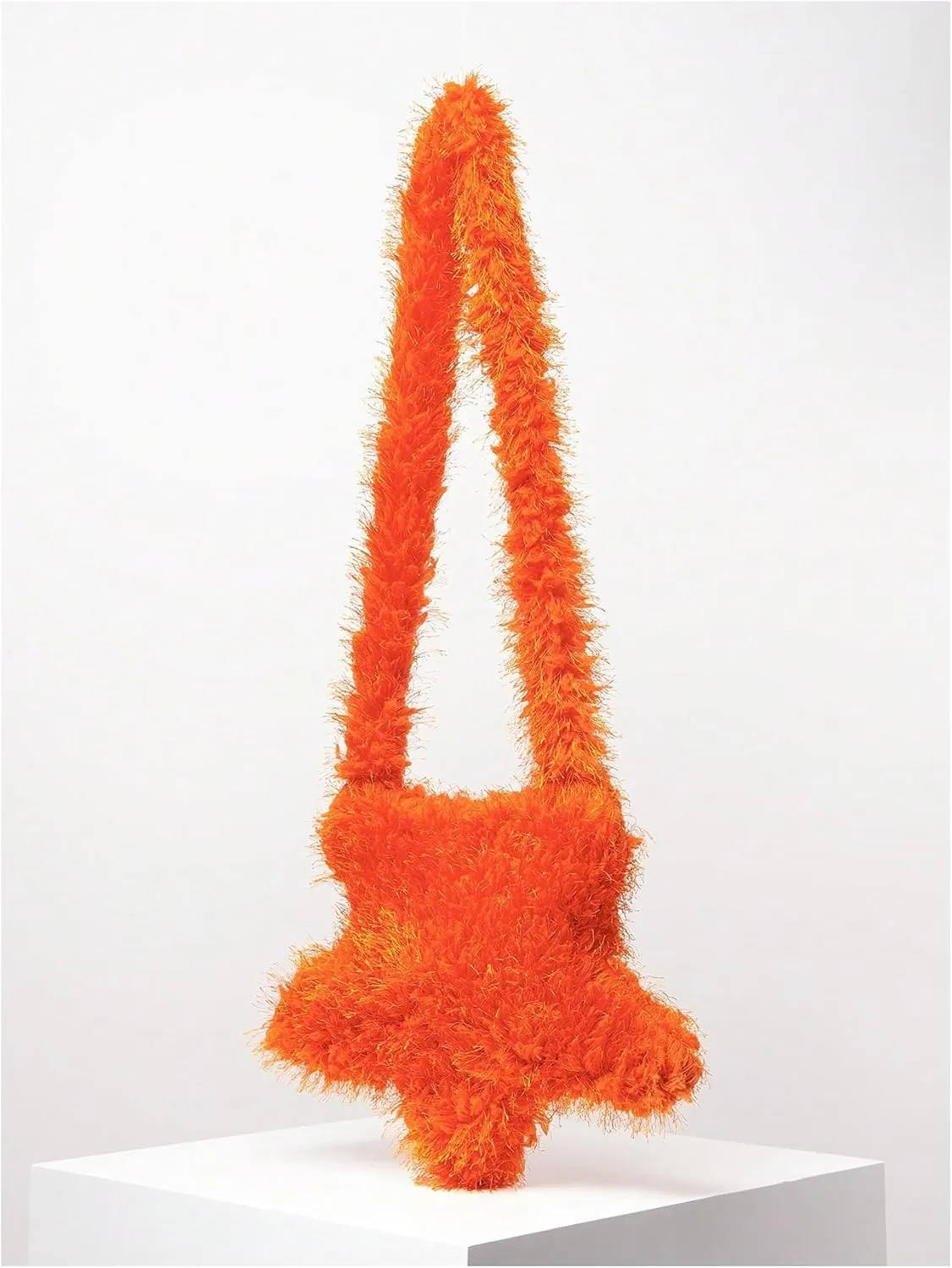 Verdusa Women's Fuzzy Crossbody Tote Bags Furry Shoulder Bag Purse Handbag