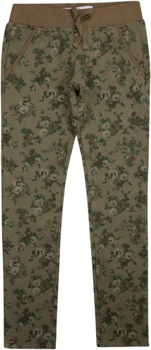 VIGOSS Girl's Knit Leggings- Fern Green (12)