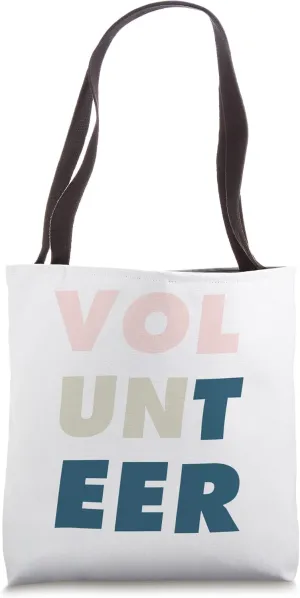 Volunteer Volunteering Staff Uniform Event Church Group Tote Bag