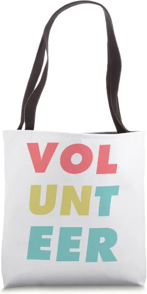 Volunteer Volunteering Staff Uniform Event Church Group Tote Bag