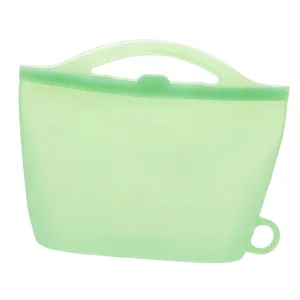 Wakauto Large Capacity Silicone Fresh-Keeper Bag Reusable Steam Bag for Microwave Food Storage Baby Bottles