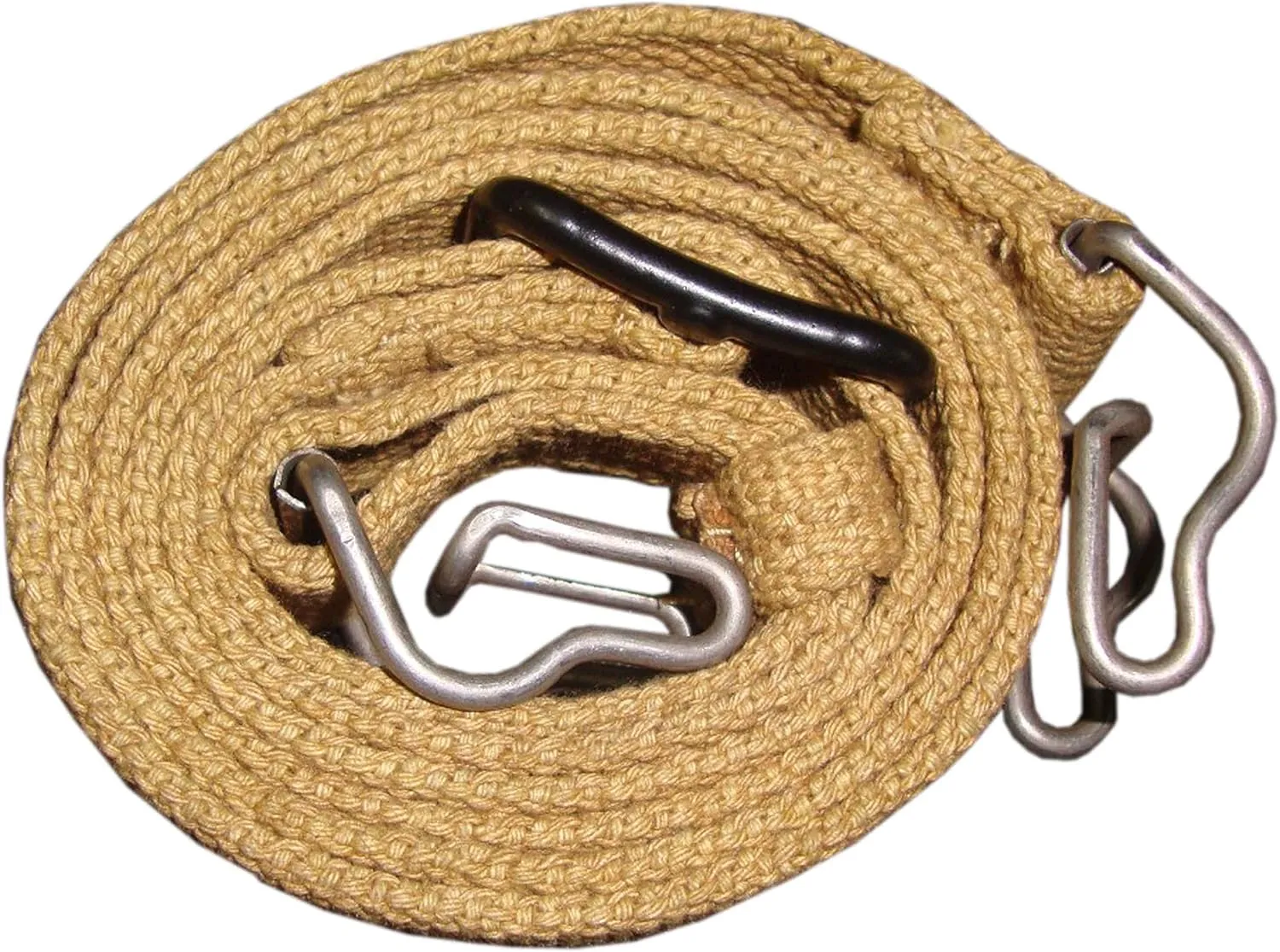 Warreplica Japanese Arisaka Type 99 Canvas Rifle Sling with Quick Detach Metal Clips – WWII Style Military Sling for Type 38 and Type 99 Arisaka Rifles – Durable Reproduction Canvas Gun Strap