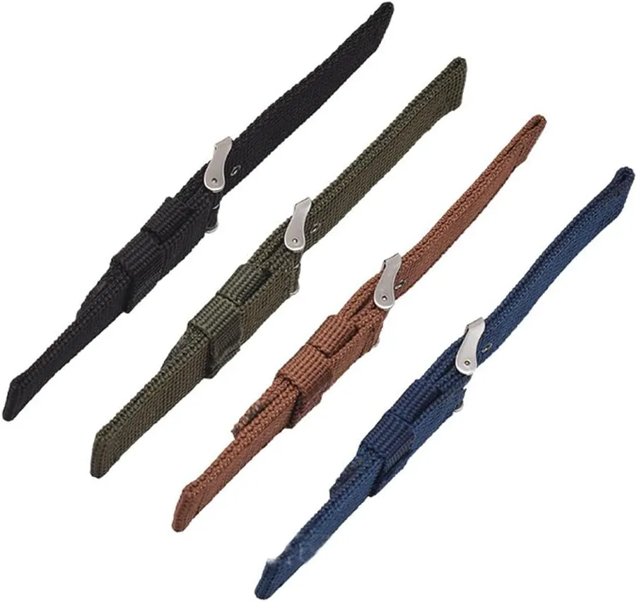 Watch Strap,Watch bands, 16mm 18mm 20mm 22mm 24mm Watch Band Soft and Comfortable Nylon Strap Universal Replacement Canvas Watchband