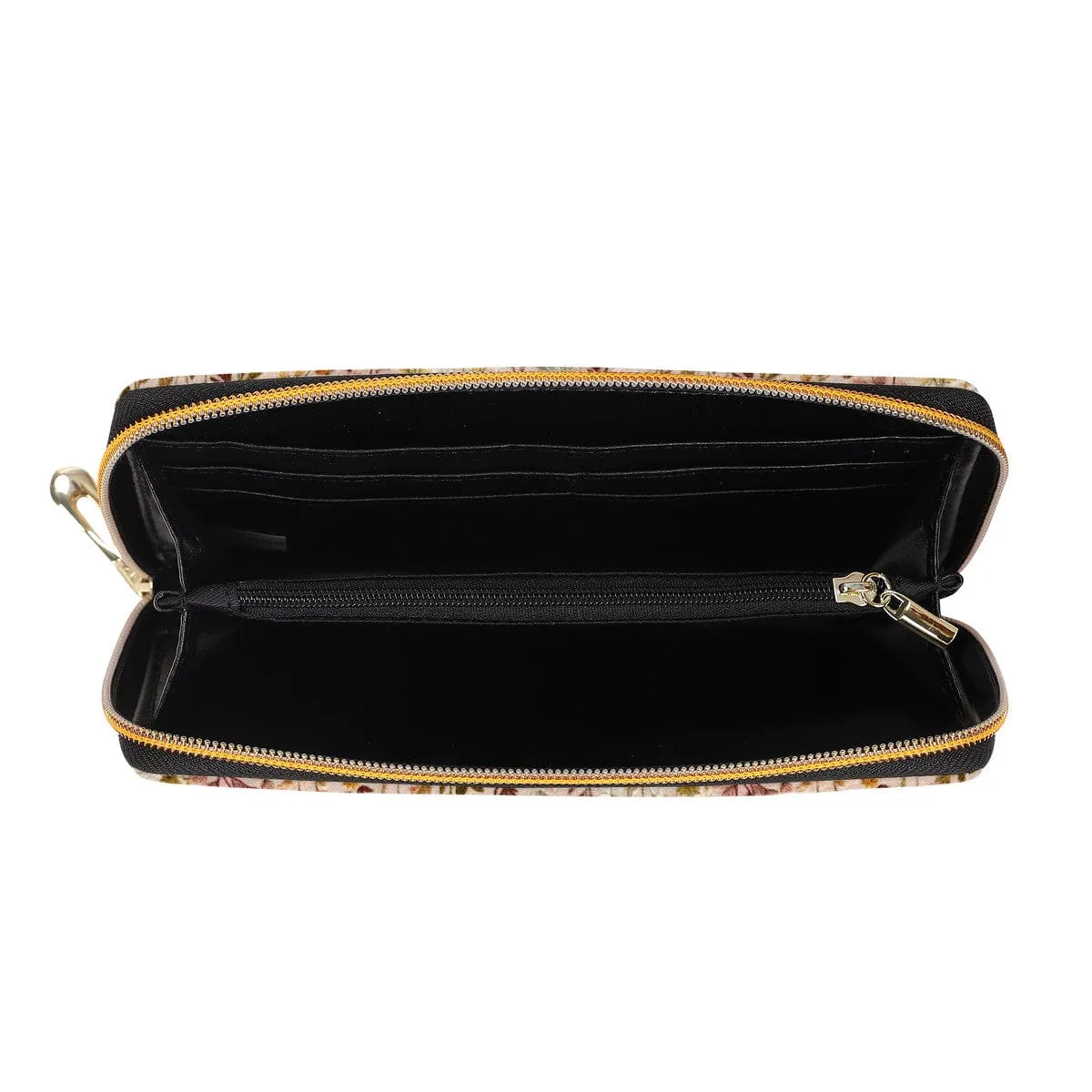Wildflowers Meadow Zip-Around Wallet