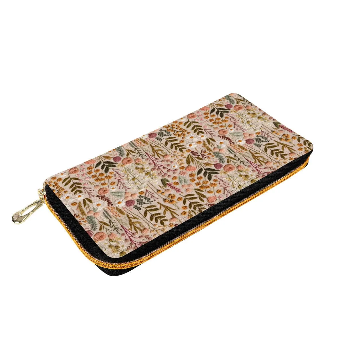 Wildflowers Meadow Zip-Around Wallet