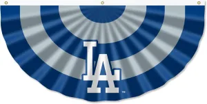 WinCraft Los Angeles Dodgers Bunting Pleated Fan Banners