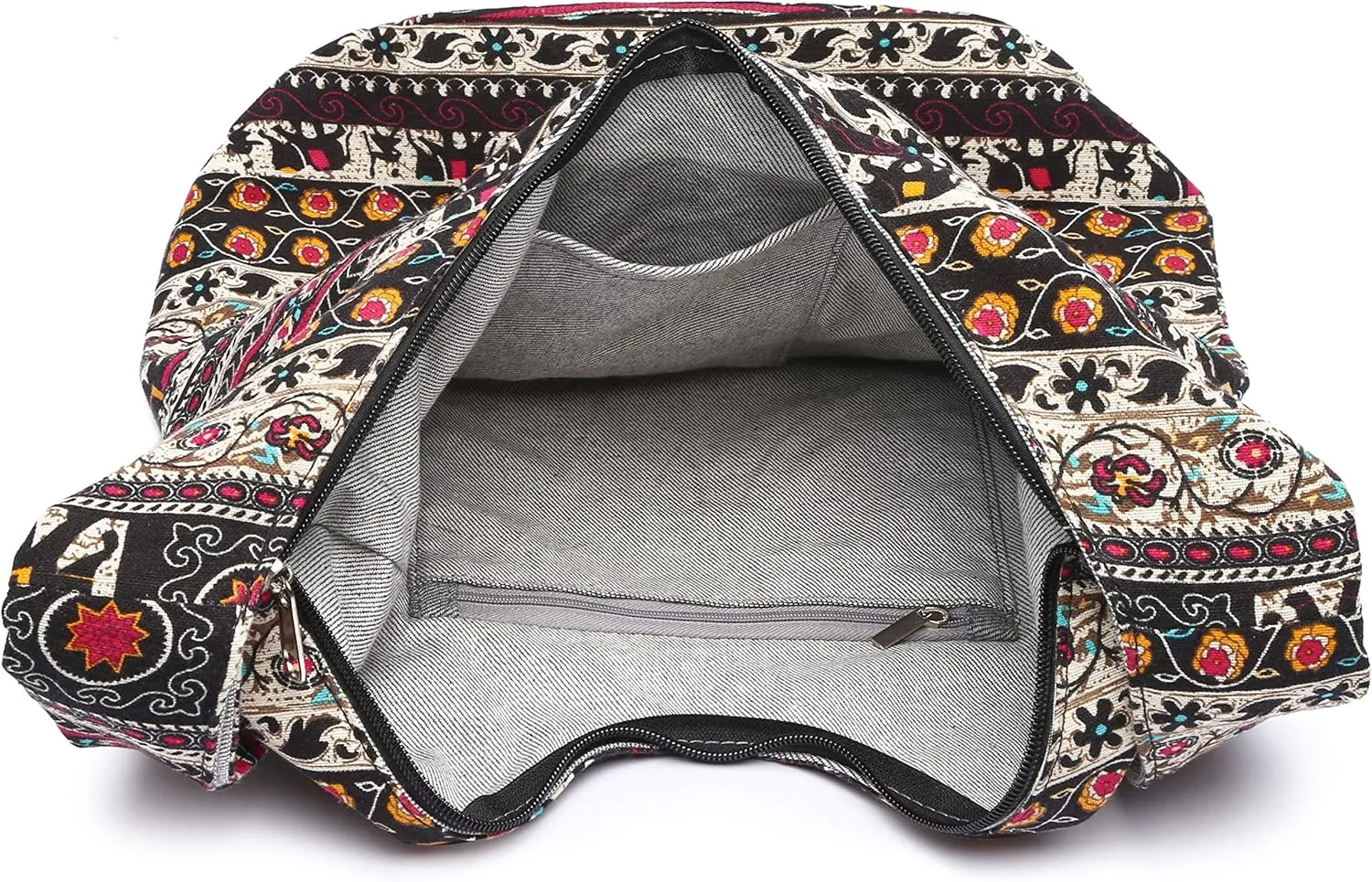 Women Shoulder Handbags Fashion canvas Hippie Crossbody Bags Bohemian Animal Prints Hobo Bags