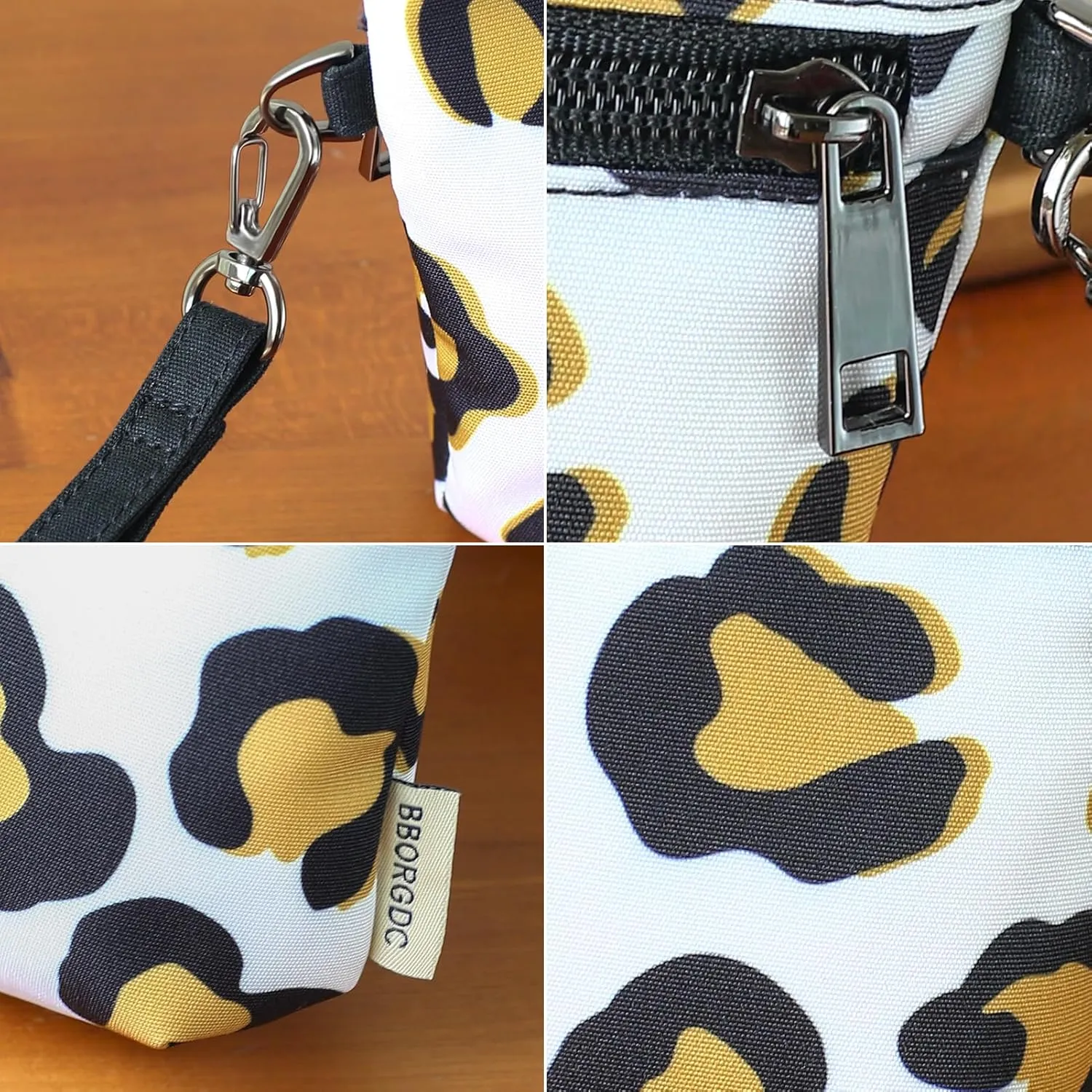 Women Zipper Wristlet Wallet with Coin Pocket