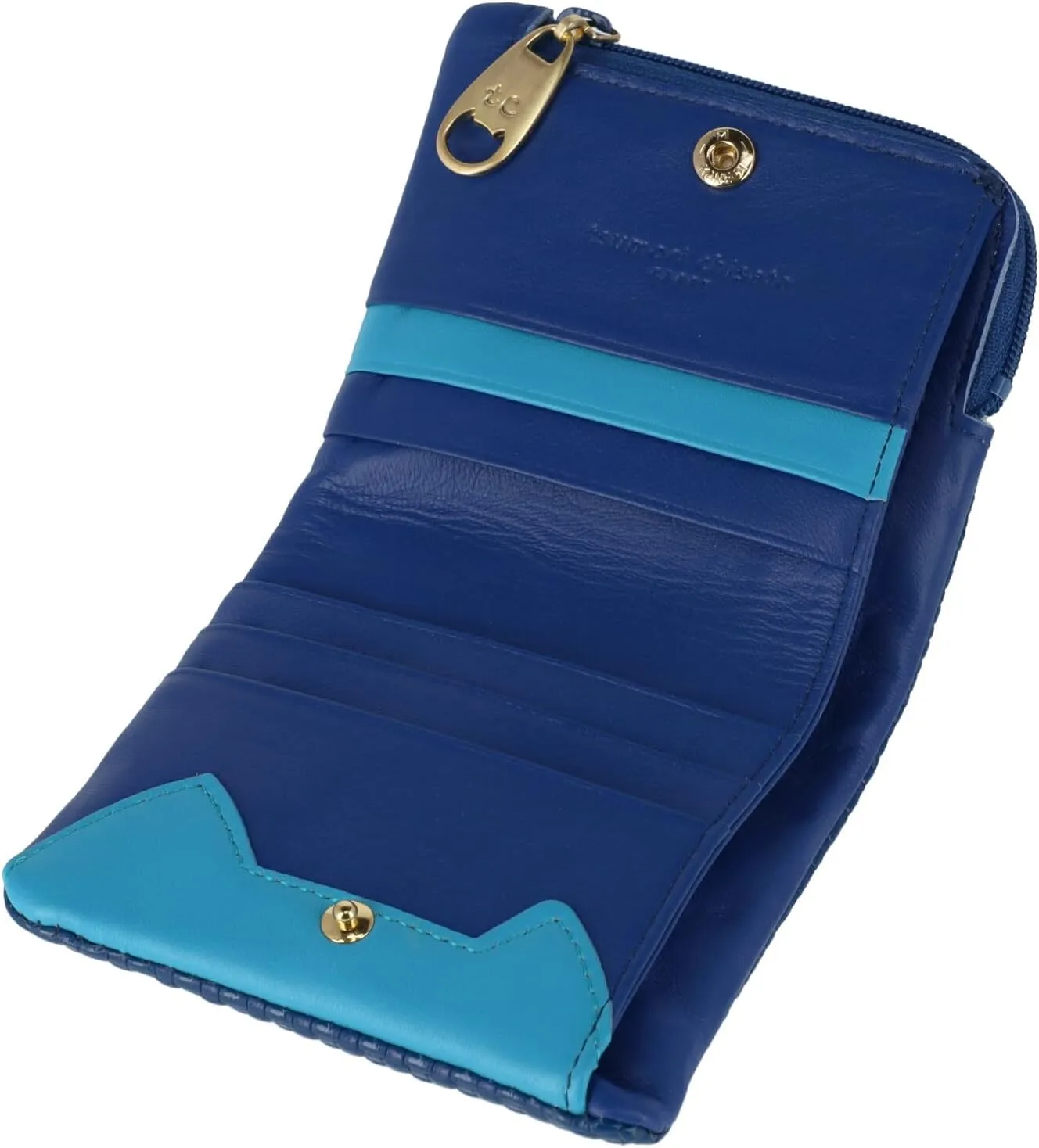 Women's Embossed Mesh Bi-fold Wallet