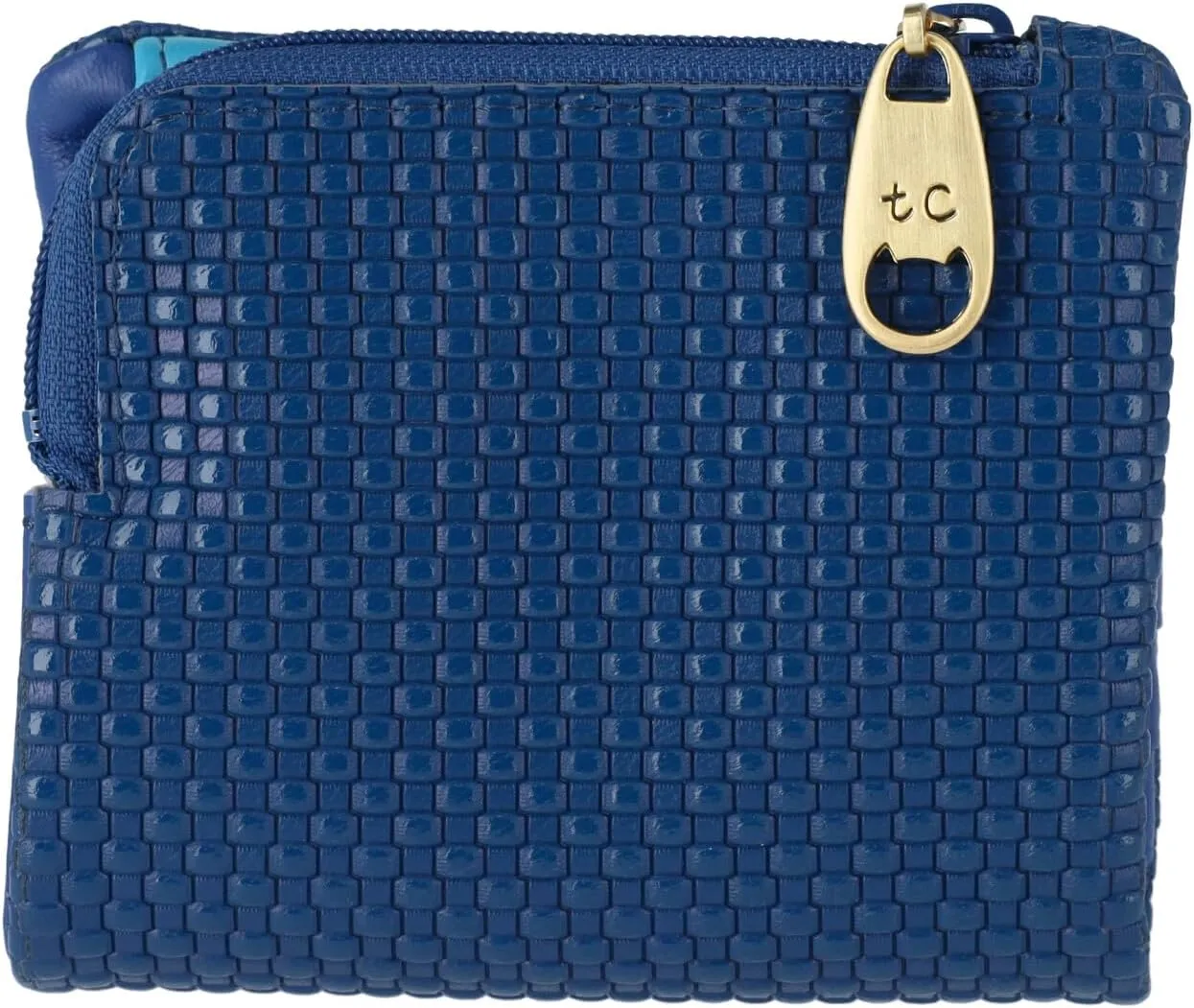 Women's Embossed Mesh Bi-fold Wallet
