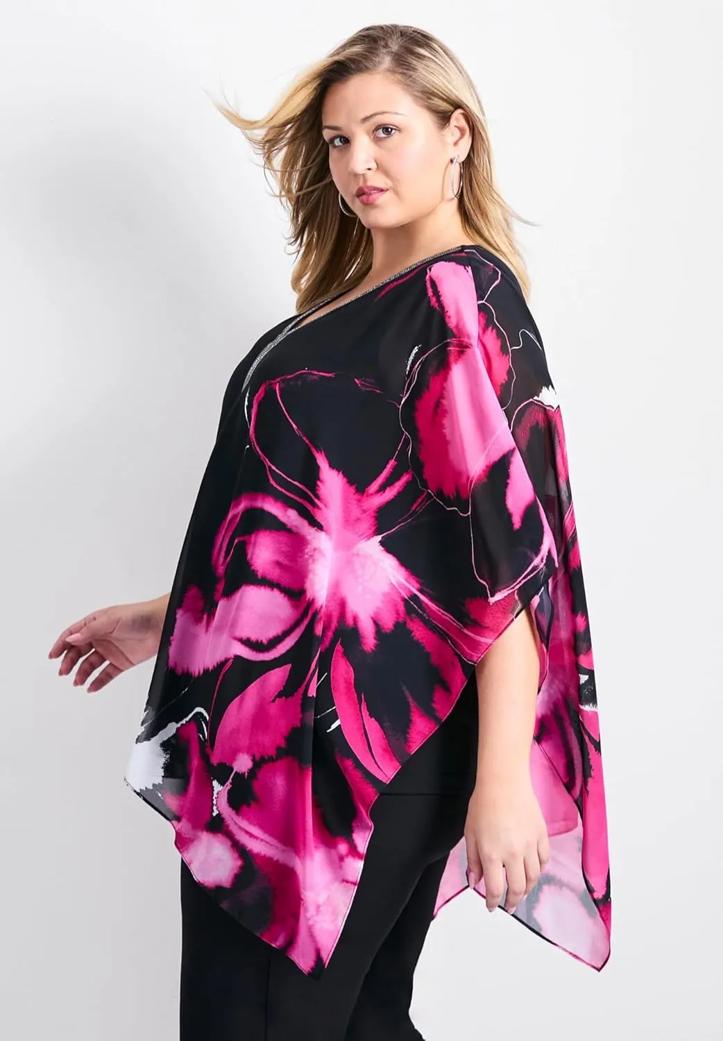 Women's Plus Size Take Me Out Embellished Blouse
