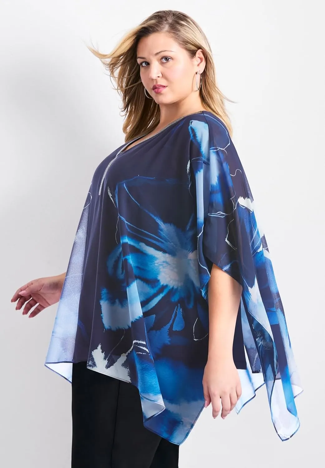 Women's Plus Size Take Me Out Embellished Blouse