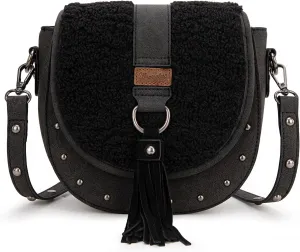 Wrangler Crossbody Bag Western Flap Purse for Women Travel