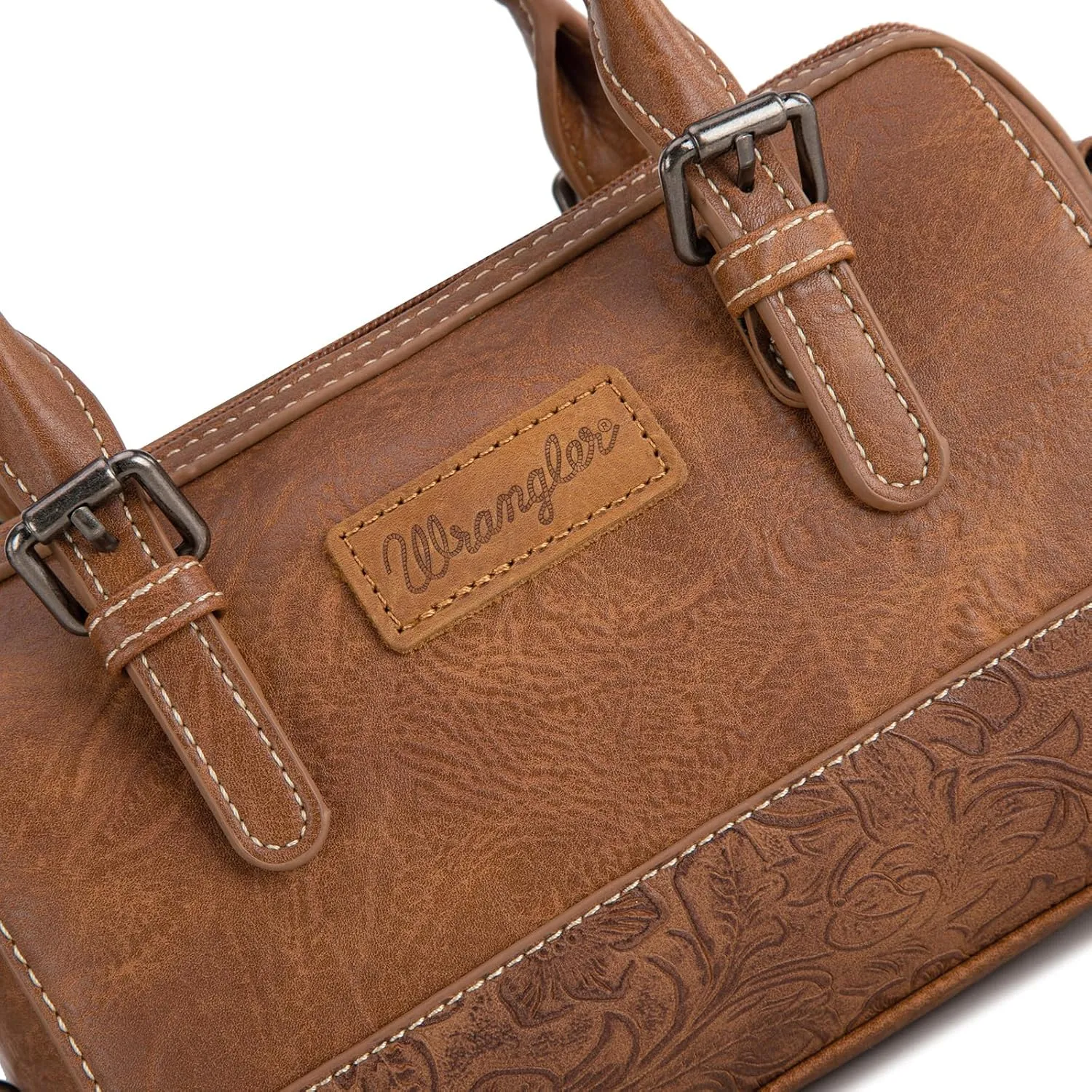 Wrangler Satchel Bags for Women Top-Handle Handbags Cute Crossbody Purses with Strap